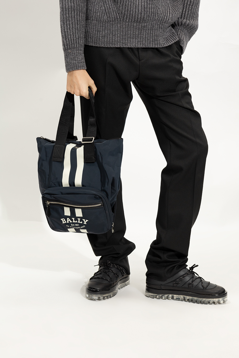 Bally nylon bag best sale
